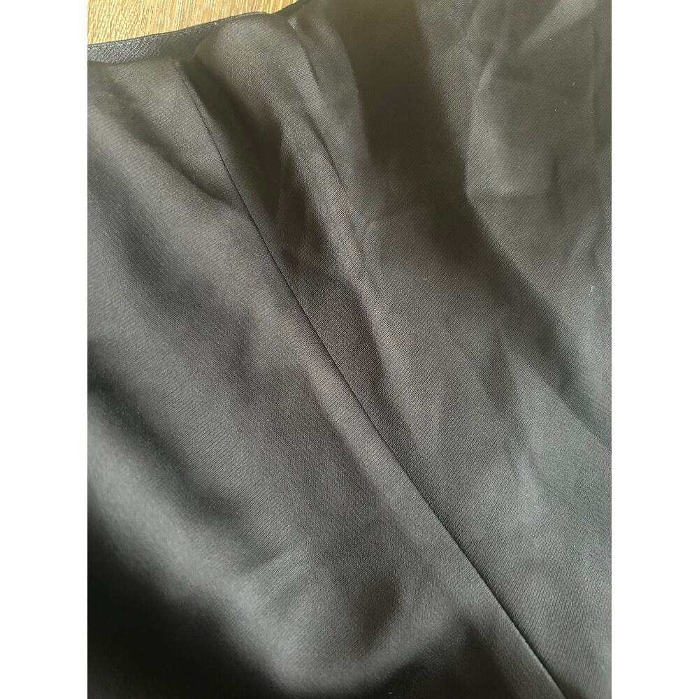 Rachel Roy Elegant Chic Wide-Leg Dress Pants Black, US Size 6 Silky Satin Formal - Picture 6 of 11